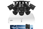 Lorex Fusion Series 4K+ 16 Channel (8 Wired + 8 Fusion Wi-Fi) 2TB Wired System with A14 Wired 4K IP Bullet Cameras