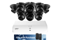 Lorex Fusion Series 4K+ 16 Channel (8 Wired + 8 Fusion Wi-Fi) 2TB Wired System with A14 Wired 4K IP Turret Cameras
