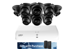 Lorex Fusion Series 4K+ 16 Channel (8 Wired + 8 Fusion Wi-Fi) 2TB Wired System with A14 Wired 4K IP Turret Cameras