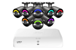 Lorex Fusion Series 4K 16 Channel (8 Wired + 8 Fusion Wi-Fi) 2TB Wired System with H12 Wired 4K IP Bullet Cameras