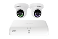 Lorex Classic 4K+ 12MP 16 Channel 2TB Wired NVR System with Smart Security Lighting Turret IP Cameras