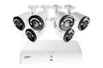 Lorex Classic 4K+ 12MP 16 Channel 2TB Wired NVR System with Smart Security Lighting Bullet IP Cameras