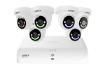 Lorex Classic 4K+ 12MP 16 Channel 2TB Wired NVR System with Smart Security Lighting Turret IP Cameras
