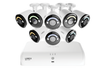 Lorex Classic 4K+ 12MP 16 Channel 2TB Wired NVR System with Smart Security Lighting Bullet IP Cameras