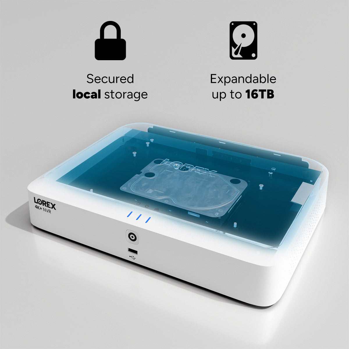 Lorex Classic 4K+ 16-Camera NVR (8 Wired + 8 Fusion Wi-Fi)