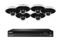 Lorex Elite Series 4K 16 Channel 6TB Wired System with P2 Wired 2K IP Mini PTZ Cameras