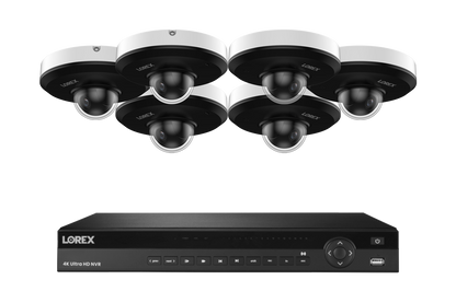 Lorex Elite Series 4K 16 Channel 6TB Wired System with P2 Wired 2K IP Mini PTZ Cameras
