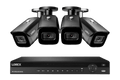 Lorex 4K (16 Camera Capable) 4TB Wired NVR System with Nocturnal 3 Smart IP Bullet Cameras with Listen-In Audio and 30FPS