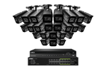 Lorex 4K (32 Camera Capable) 8TB Wired NVR System with Nocturnal 3 Smart IP Bullet Cameras Featuring Listen-In Audio and 30FPS Recording