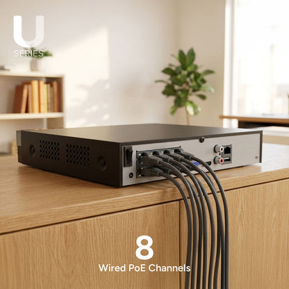 Lorex Connect (New App) | U-Series | 8Ch 4K NVR System | 3 Bullet Cameras
