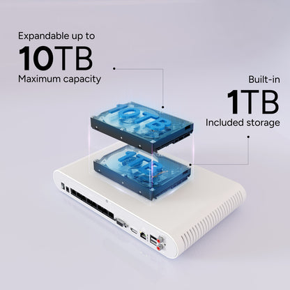 Lorex Connect 4K 8-Channel Wired NVR System with Four 4K IP Bullet Security Cameras - 1TB