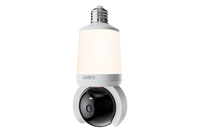 Lorex Connect 2K Wi-Fi Smart Lightbulb Pan-Tilt Camera