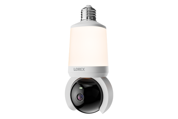 Lorex Connect 2K Wi-Fi Smart Lightbulb Pan-Tilt Camera – Lorex