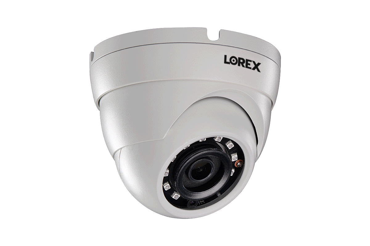 2K Super HD 8-Channel Security System with Eight 2K (5MP) Dome Cameras, Advanced Motion Detection and Voice Control