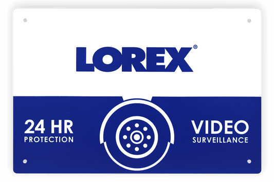 Outdoor Fence and Wall Security Sign