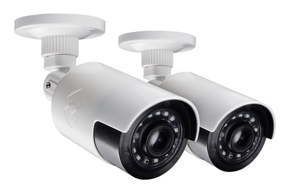 Ultra-Wide Angle 1080p HD Outdoor Security Cameras, 160 Degree Field of view, 90ft Night Vision (2-pack)
