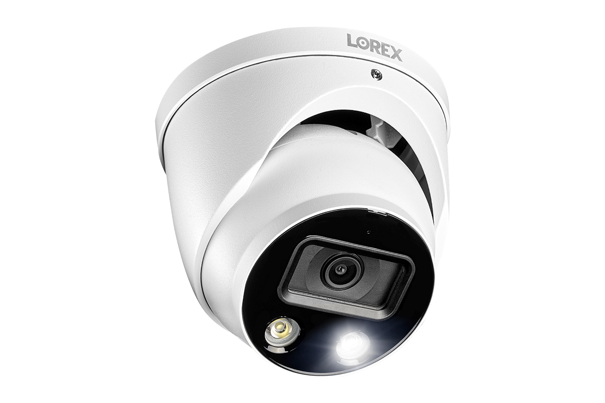 16-Channel 4K Fusion System with Bullet and Dome Smart Deterrence IP Cameras