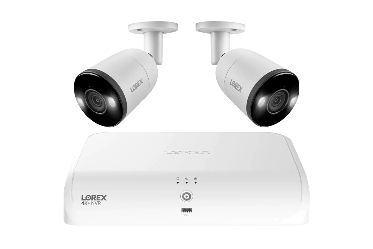 Lorex Fusion Series 4K 16 Camera Capable (8 Wired + 8 Fusion Wi-Fi) 2TB Wired System with H13 IP Bullet Cameras