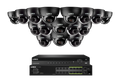 Lorex Elite Series 4K 32 Camera Capable 8TB Wired NVR System with 8MP (4K) A10 IP Dome Cameras