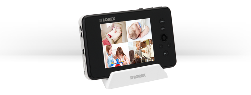 Wireless baby monitor with PTZ camera and 3.5inch monitor