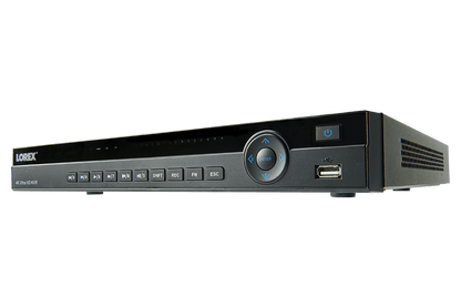 4K Ultra HD 8 Channel Security NVR, 2TB Hard Drive, POE, Records 4K (4 x 1080p) at 30FPS with Audio Recording