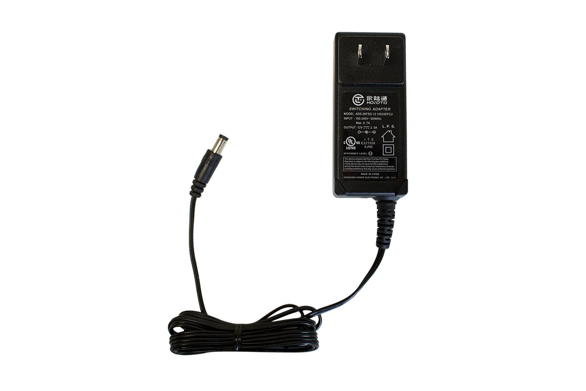 12V 2A AC Power Supply Adapter for 4CH and 8CH DVRs