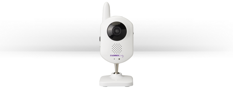 Wireless baby monitor with 2 cameras