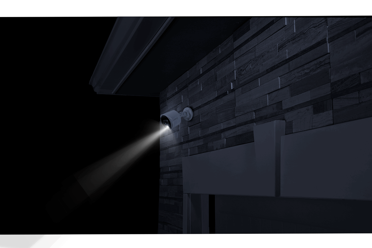 4K Wired DVR Security System with 8 Active Deterrence Cameras, Smart Motion Detection and Face Recognition