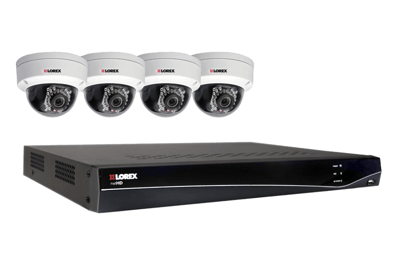 LNR300 Series 4-Channel Security NVR with HD IP Cameras