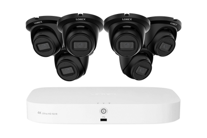 Lorex Fusion Series 4K 16 Camera Capable (8 Wired + 8 Fusion Wi-Fi) 2TB Wired NVR System with 4MP (2K) A4 IP Turret Cameras - Black 6