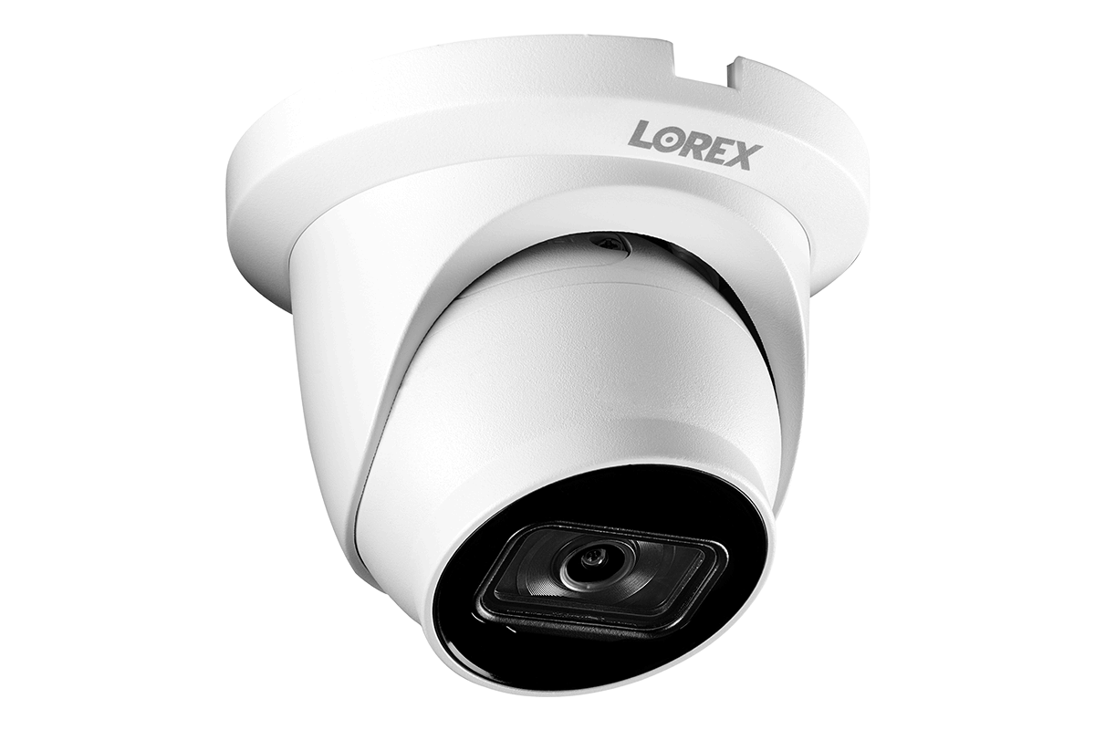 4K (8MP) Smart IP Dome Security Camera with Listen-in Audio and Real ...