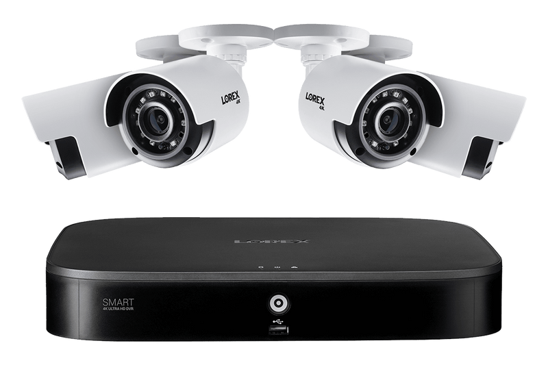 Lorex 8-Channel DVR System with Smart Motion and Color Night Vision Cameras