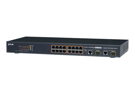 16-Channel PoE Switch 
