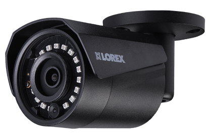 4MP Outdoor Metal Camera with 150FT Color Night Vision, HEVC, Black