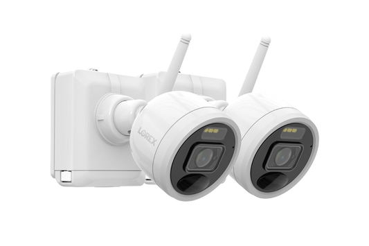 Lorex 2K Spotlight Outdoor Battery Security Camera (Two-Pack) - Open Box