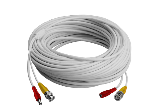 High performance BNC Video/Power Cable for Lorex Analog Security Systems (120ft)