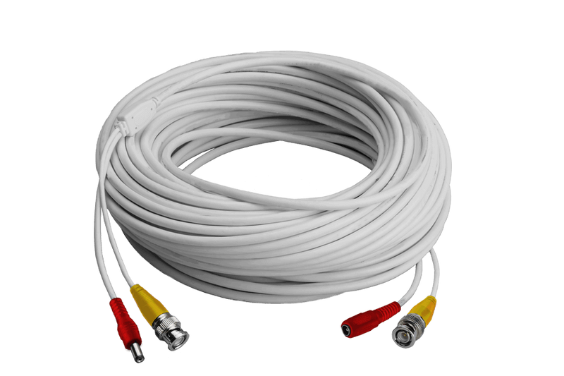 High performance BNC Video/Power Cable for Lorex Analog Security Systems (120ft)