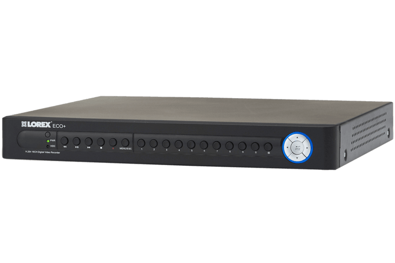 16 Channel Security DVR with 500GB Hard Drive, Remote Viewing