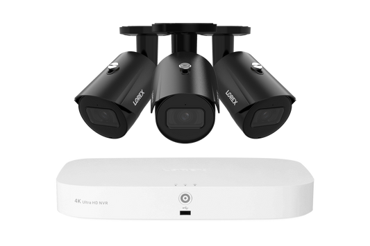 Lorex Fusion Series NVR with Three A20 (Aurora Series) IP Bullet Cameras - 4K 16-Channel 2TB Wired System - Amazon