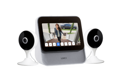 Lorex Smart Home Security Center with Two 2K Indoor Cameras