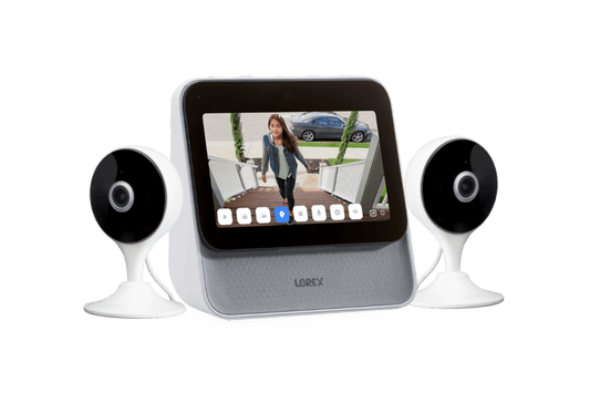 Lorex Smart Home Security Center with Two 2K Indoor Cameras