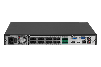 Lorex Fusion Series NVR with A20 (Aurora Series) IP Bullet Cameras - 4K 16-Channel 4TB Wired System