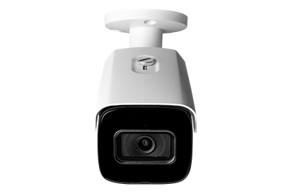 Lorex 4K (32 Camera Capable) Wired NVR System with Nocturnal 3 Smart IP Bullet Cameras Featuring Listen-In Audio and 30FPS Recording