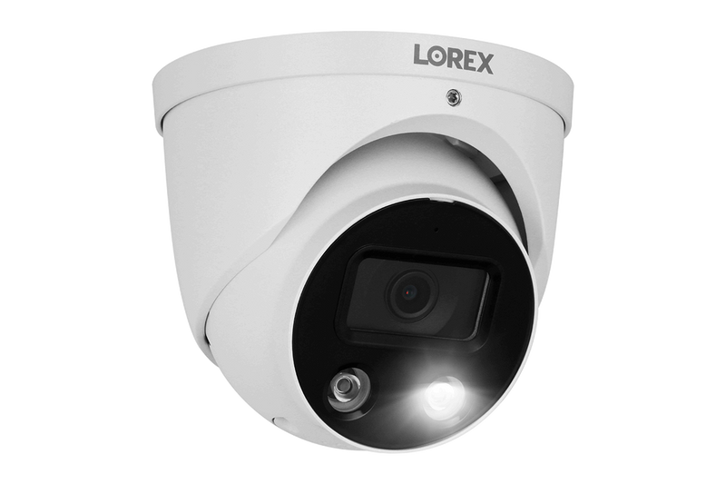 Halo Series H13 4K IP Wired Dome Security Camera with Smart Deterrence and Smart Motion Detection