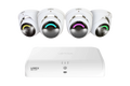 Lorex 4K+ 12MP 16 Camera Capable (8 Wired + 8 Fusion Wi-Fi ) 2TB Wired NVR System with H30 IP Turret Cameras