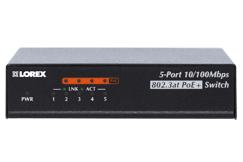 4-Channel High Power PoE Switch