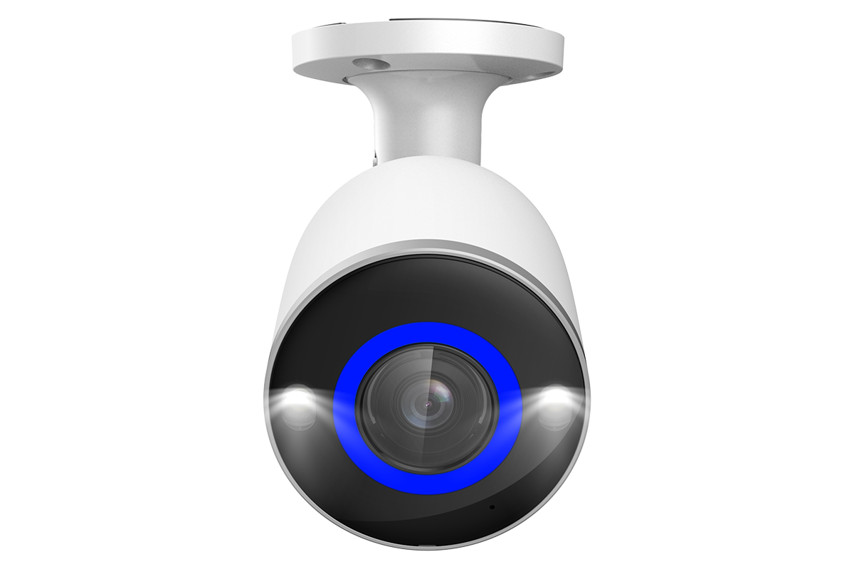 Lorex Fusion 4K 16 Camera Capable (8 Wired and 8 Wi-Fi) 2TB Wired NVR System with Bullet Cameras Featuring Smart Security Lighting