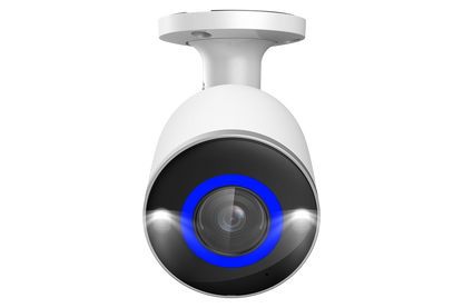 Lorex Fusion 4K 16 Camera Capable (8 Wired and 8 Wi-Fi) 2TB Wired NVR System with Bullet Cameras Featuring Smart Security Lighting