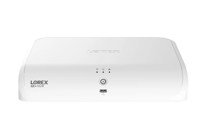 Lorex Fusion 4K+ Ultra HD 12MP 16 Camera Capable (8 Wired + 8 Fusion Wi-Fi ) Network Video Recorder - Open Box