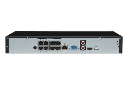 IP Camera System with 4 Ultra HD 4K Security Cameras & Lorex Cloud Connectivity